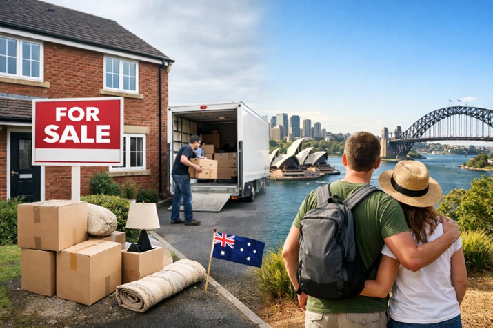 emigrating to australia, sell a UK home fast, moving overseas help