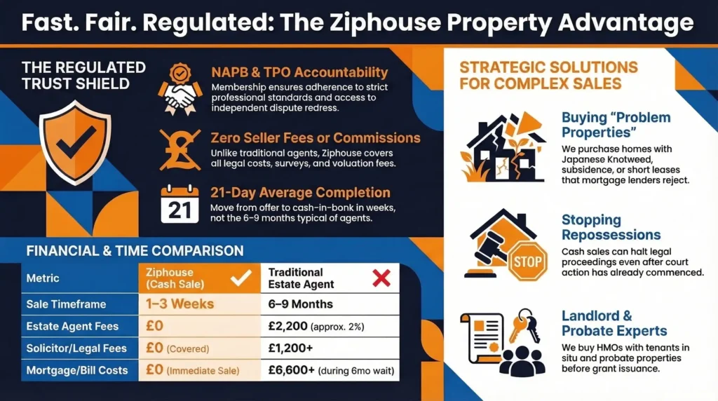 avoid property scams, NAPB registered, fake cash buyers