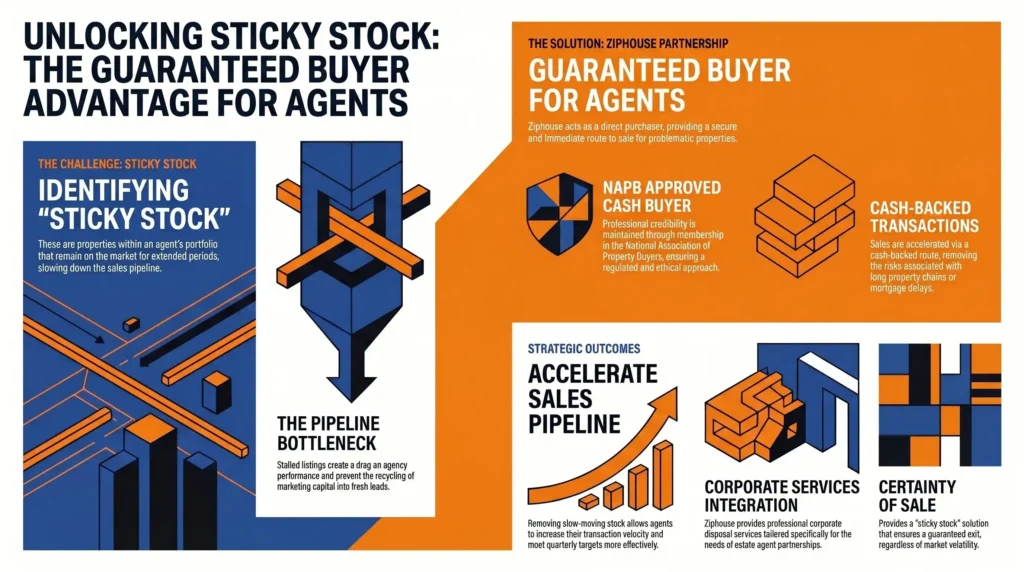 guaranteed buyer for agents, accelerate sales pipeline, cash buyer partnership